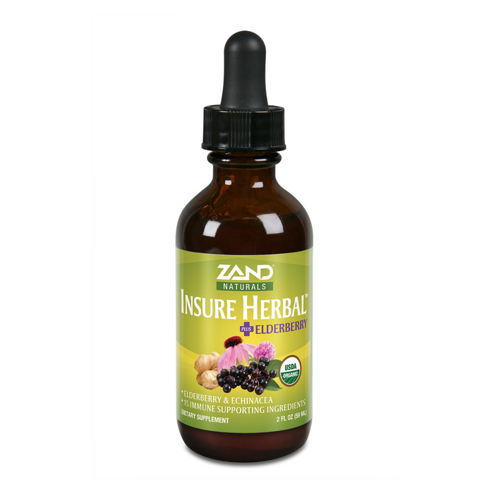 Zand Organic Insure Herbal + Elderberry | 2oz