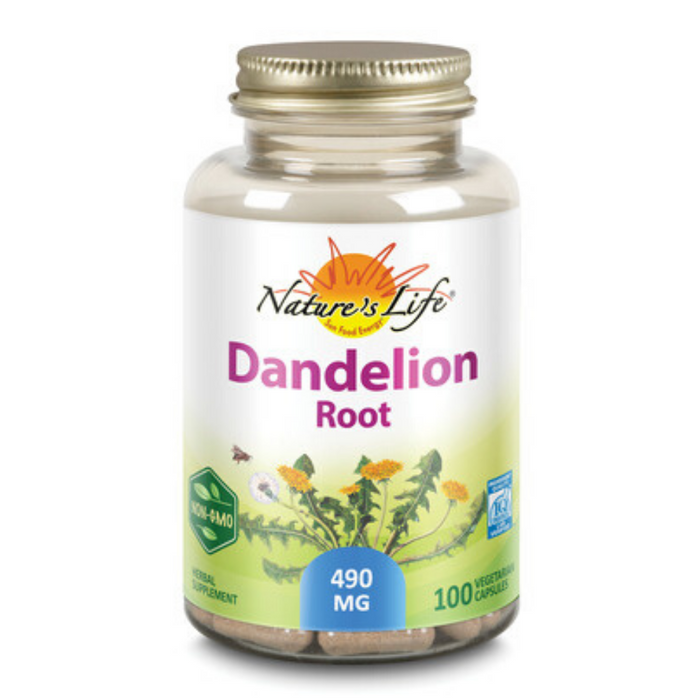 Nature's Life Dandelion Root Mineral Supplements | 100 Count