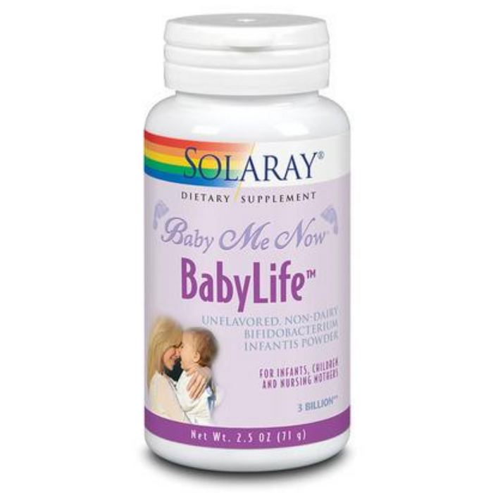 Solaray Babylife 3 Billion Probiotic Supplement | 2.5 Ounce
