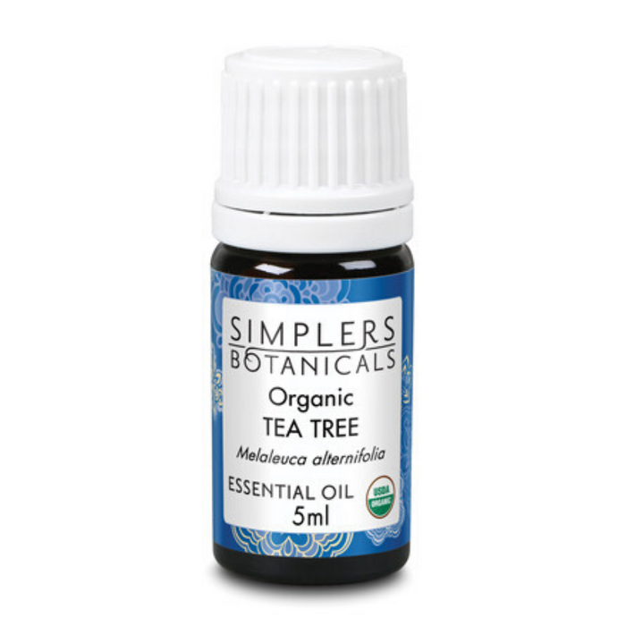 Simplers Botanicals Tea Tree Oil Organic (Btl-Glass) | 5ml