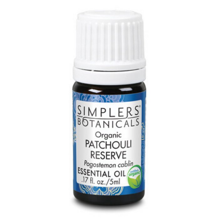 Simplers Botanicals Patchouli Reserve Organic, Oil (Btl-Glass) | 5ml