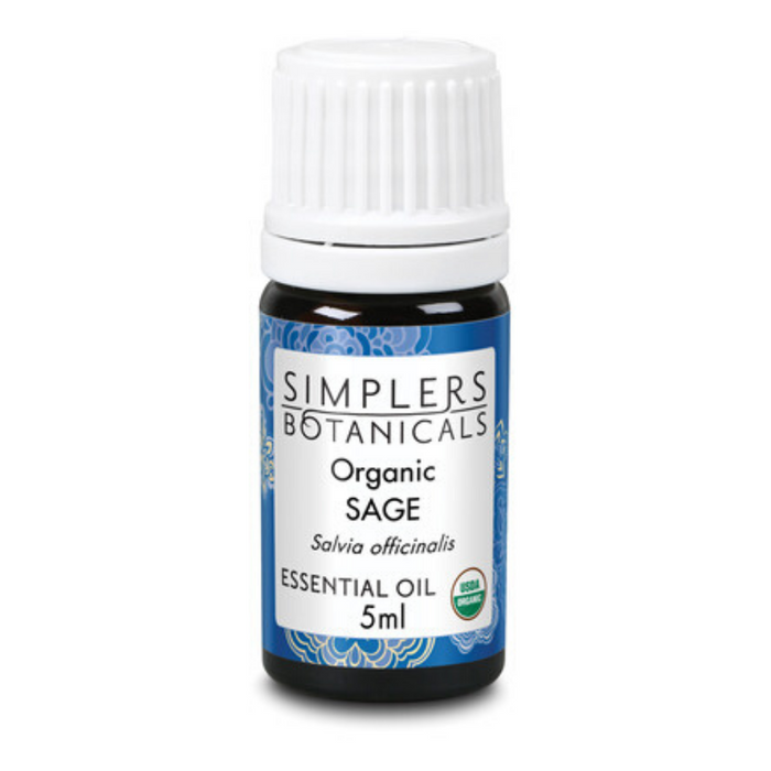Simplers Botanicals Sage Oil Organic (Btl-Glass) | 5ml