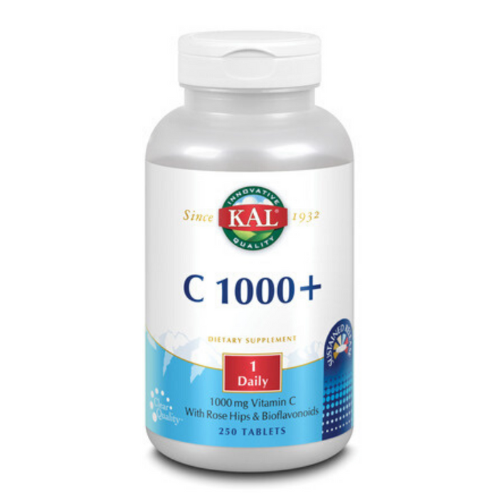 KAL C-1000+ Sustained Release 1000mg | 250ct