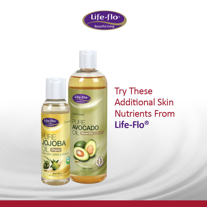 Life-Flo Vitamin B-12 Cream For Sensitive Skin | Soothes & Moisturizes | With Aloe Vera, Avocado Oil, Vit. E & Sangre De Grado | Unscented | 4oz