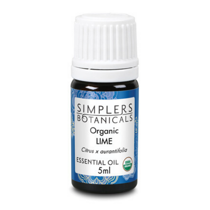 Simplers Botanicals Lime Oil Organic (Btl-Glass) | 5ml