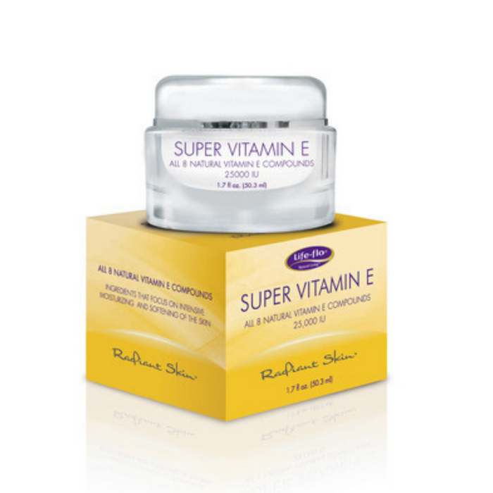 LIFE-FLO Super Vitamin E, Cream, Unscented (Carton) | 1.7oz