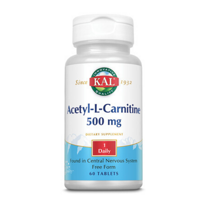 KAL Acetyl-L-Carnitine 500mg | 60ct