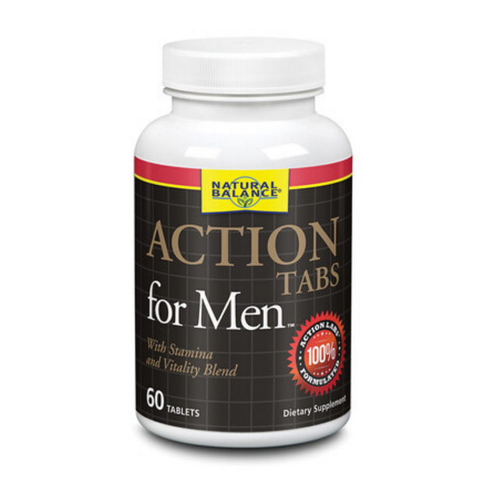 Natural Balance Action-Tabs Made For Men | 60ct