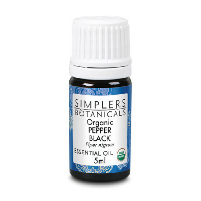 Simplers Botanicals Pepper Black Oil Organic (Btl-Glass) | 5ml
