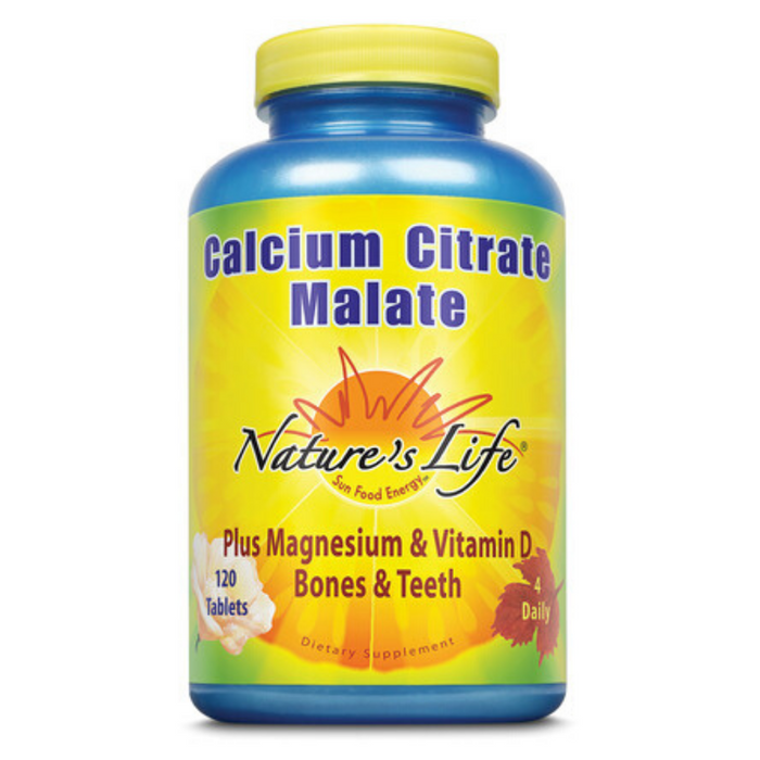 Nature's Life  Calcium Citrate & Calcium Malate | 120 ct