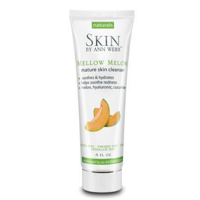 Skin By Ann Webb  Mellow Melon Cleanser, Cream, Melon (Tube) | 4oz