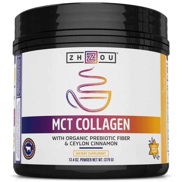MCT Collagen : 49477: Fine, Vanilla (Btl-Plastic) 13.3oz