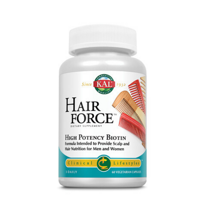 KAL Hair Force, Veg Cap (Btl-Plastic) | 60ct