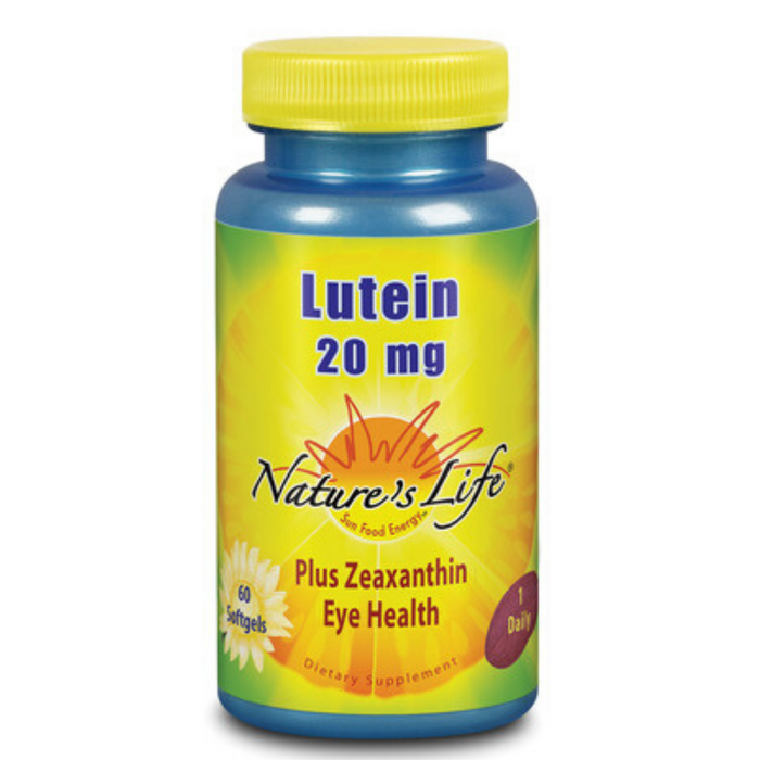 Nature's Life  Lutein 20 mg | 60 ct
