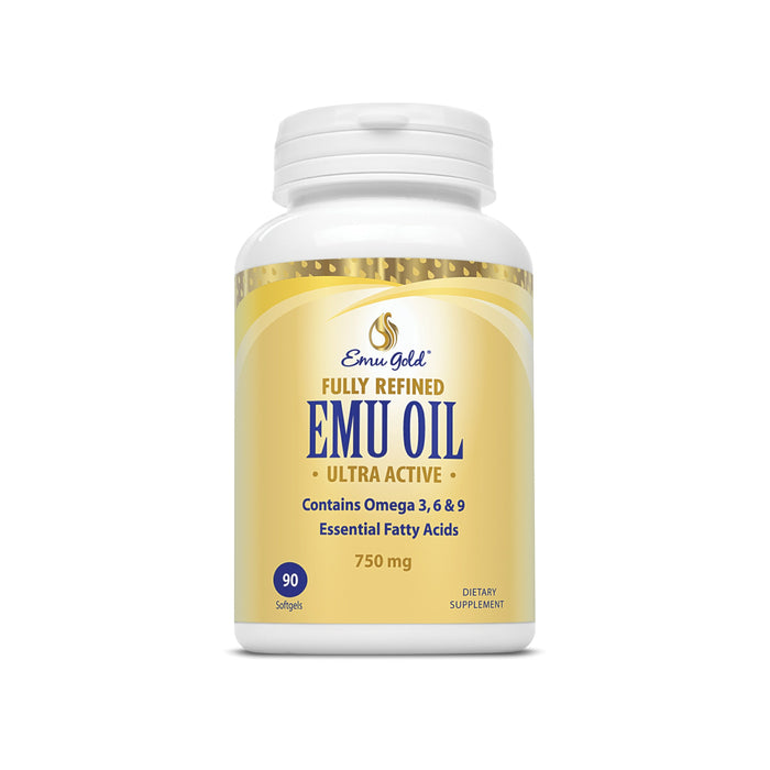 Emu Gold Fully Refined Oil Softgels, 90 Count
