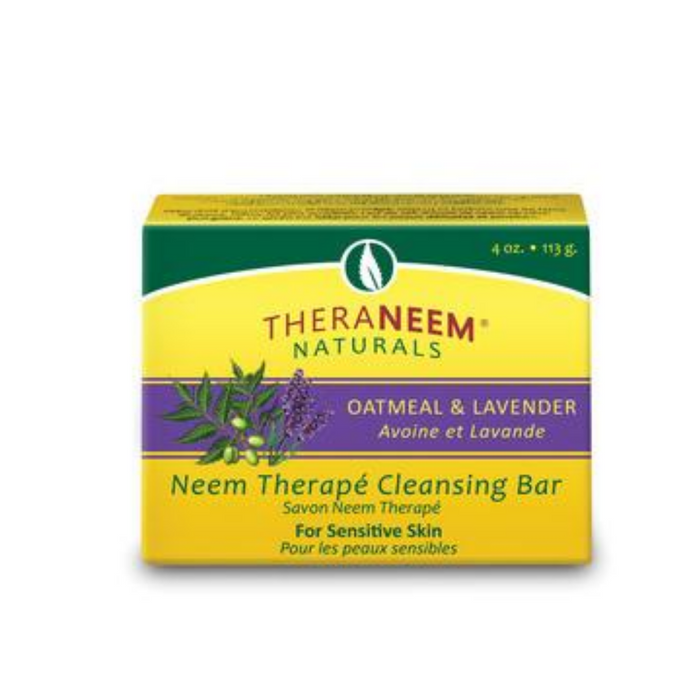 TheraNeem | Oatmeal Lavender & Neem Oil Cleansing Bar