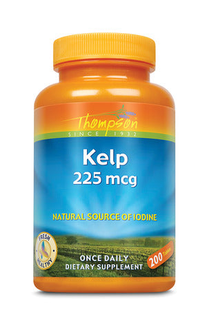 Thompson Kelp, Tablet (Btl-Plastic) 225mcg 200ct