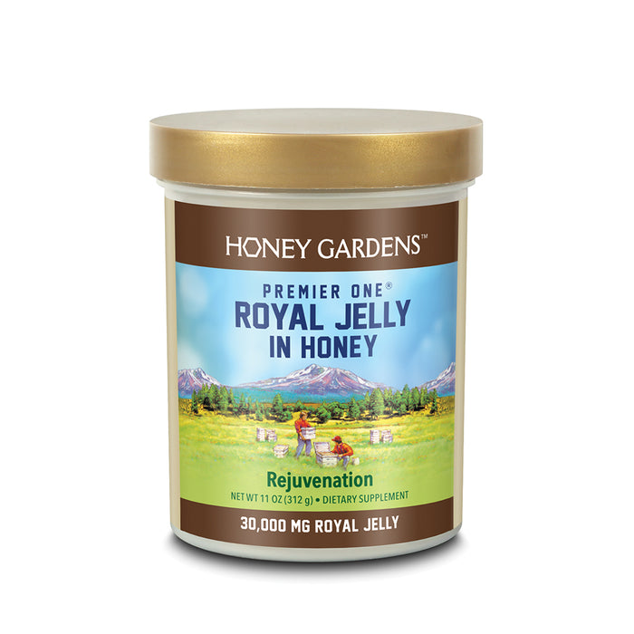 Honey Gardens Premier One Royal Jelly In Honey | 30000mg | 11oz