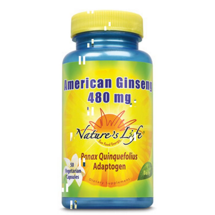 Nature's Life  American Ginseng 500 mg | 50 ct