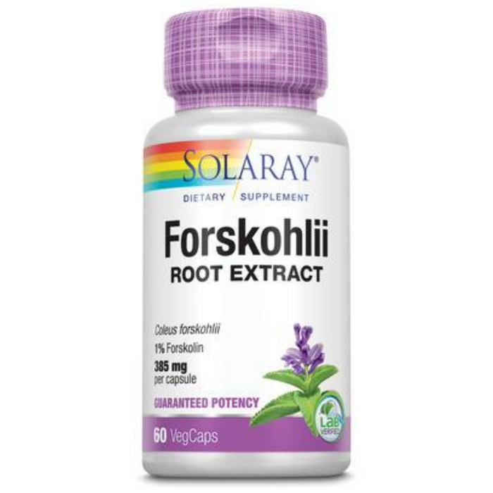 Solaray - Forskohlii, 385 mg | 60 capsules