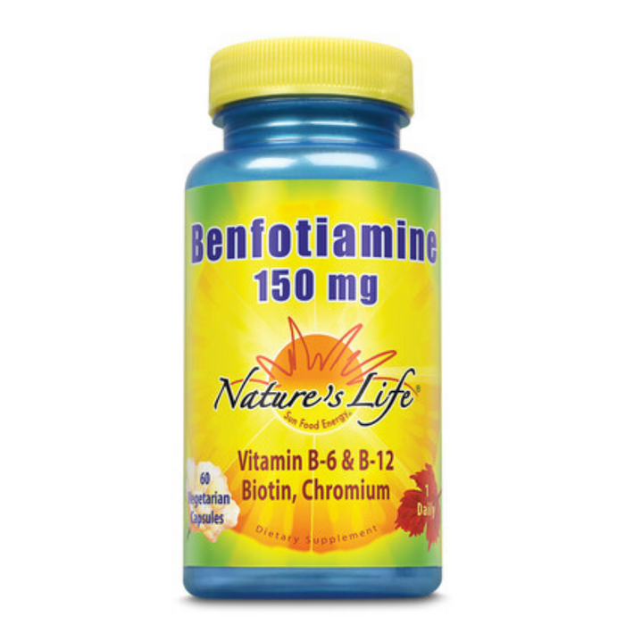 Nature's Life Benfotiamine | 60 ct 150 mg