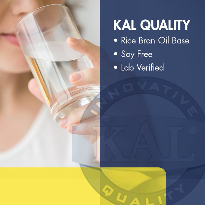 KAL High Potency Soft Multiple ActivGels | Soft Gel Multivitamins for Men & Women | Rice Bran Oil Base | No Soy | Easy to Swallow (60 Serv, 120 CT)