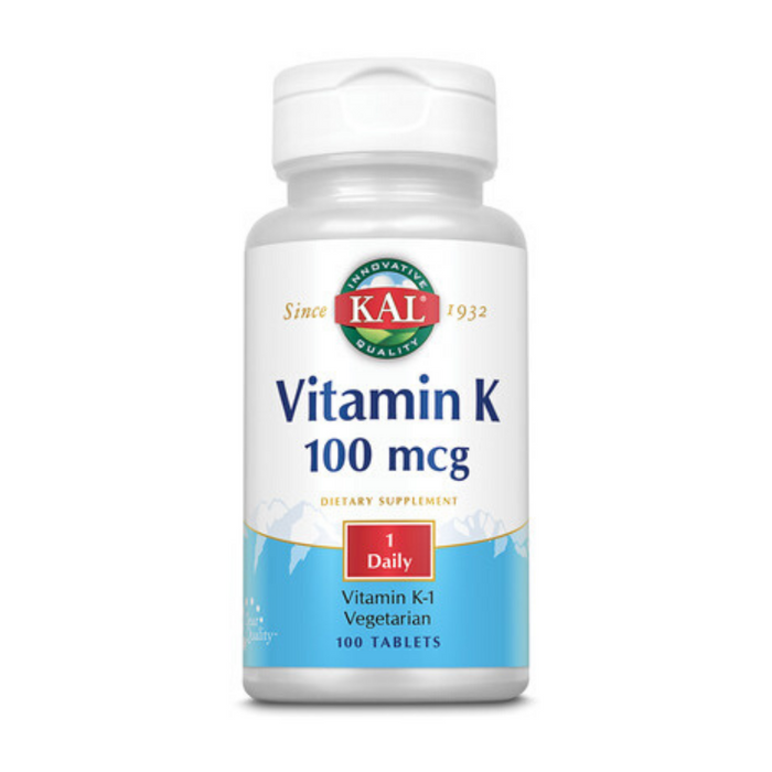 KAL Vitamin K 100mcg | 100ct