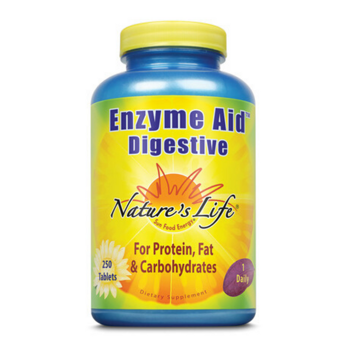 Nature's Life  Enzyme Aid Digest Tablet | 250 ct