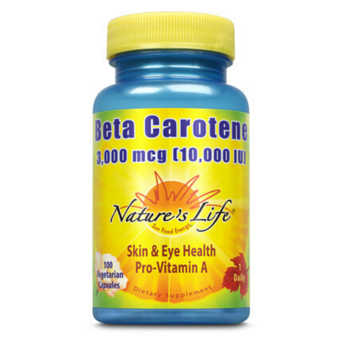 Nature's Life  Beta Carotene 10,000 IU | 100 ct
