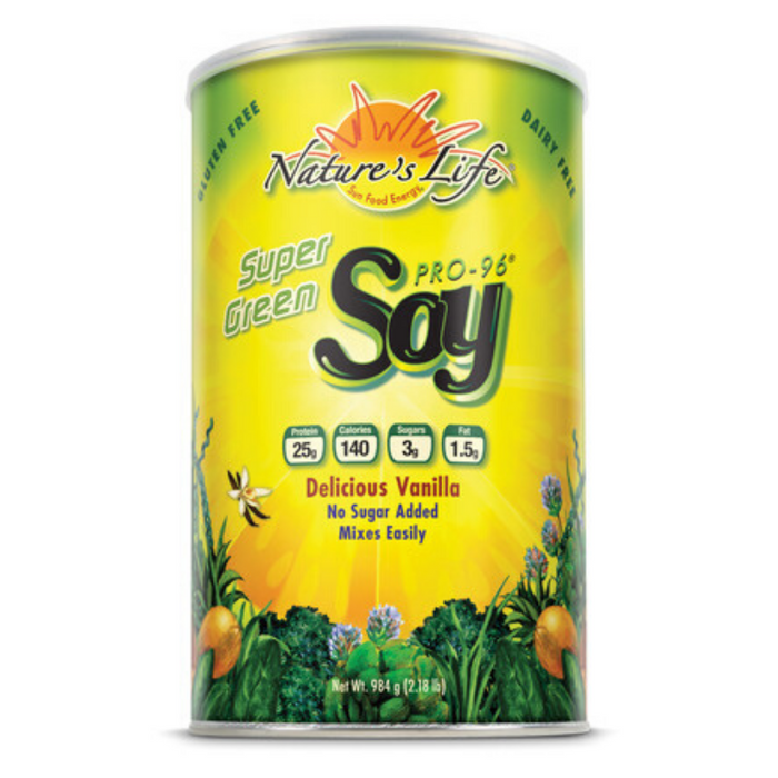 Nature's Life  Super Green Soy Protein | 2 lb