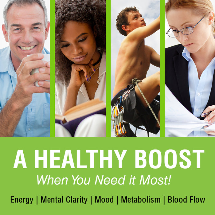 Solaray Guarana 800mg | Caffeine Supplement | Healthy Energy, Focus, Memory & Metabolism Support | 50 Serv | 100 VegCaps
