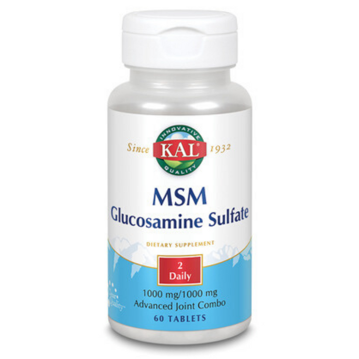 KAL MSM Glucosamine Sulfate | 60ct