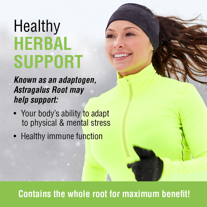 Solaray Astragalus Root 400mg | Healthy Immune Function & Stress Support | Adaptogen Herb | Non-GMO, Vegan & Lab Verified | 180 VegCaps