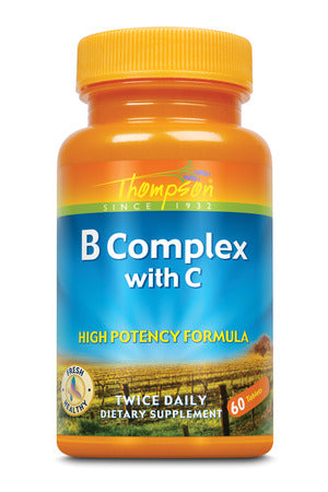 Thompson B Complex with Vitamin C, Tablet (Btl-Plastic) 60ct
