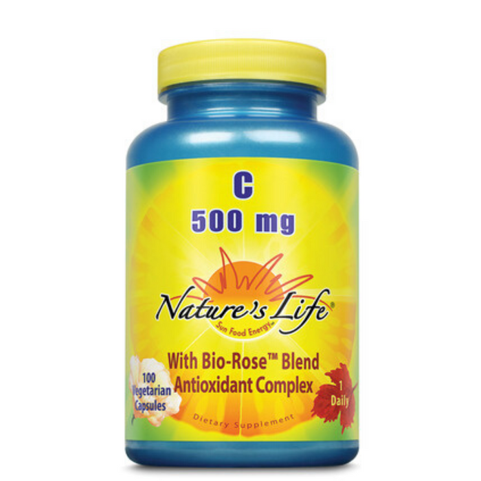 Nature's Life  Vitamin C, 500 mg Caps | 100 ct