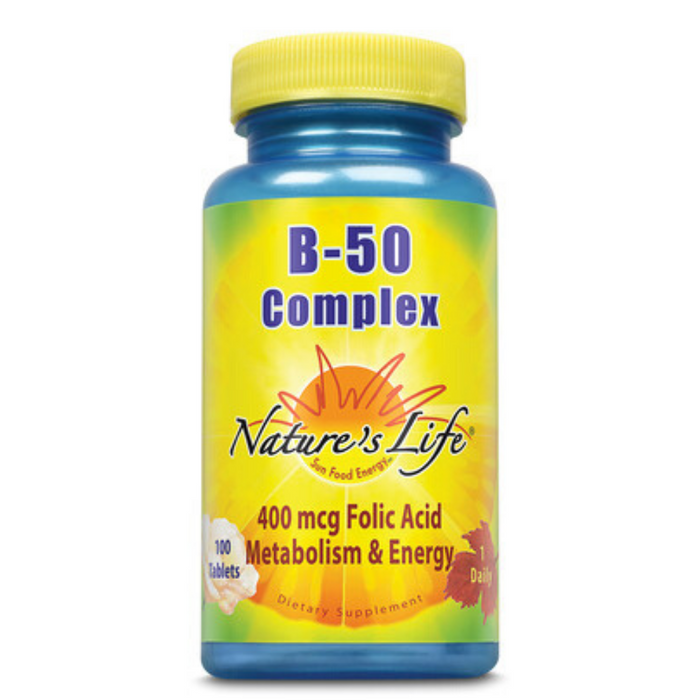 Nature's Life  B-Complex, 50 mg | 100 ct