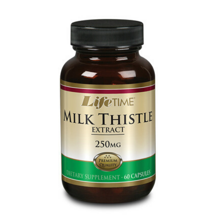LifeTime Milk Thistle Extract | 60 ct 250 mg