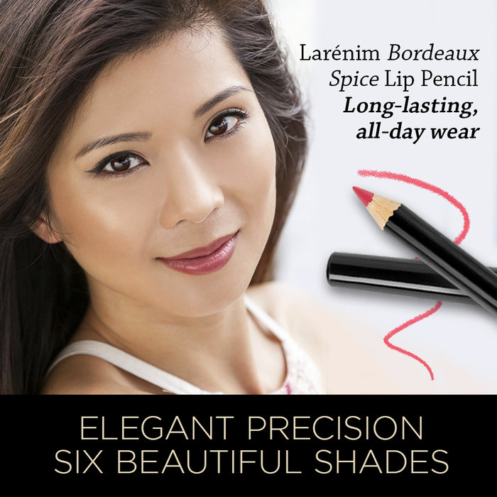 Larenim Raspberry Lemonade Ultra Wear Lip Pencil | Sculpts, Enhances & Defines Lips | Extends Wear of Lipstick or Lip Gloss | No Gluten | 1g