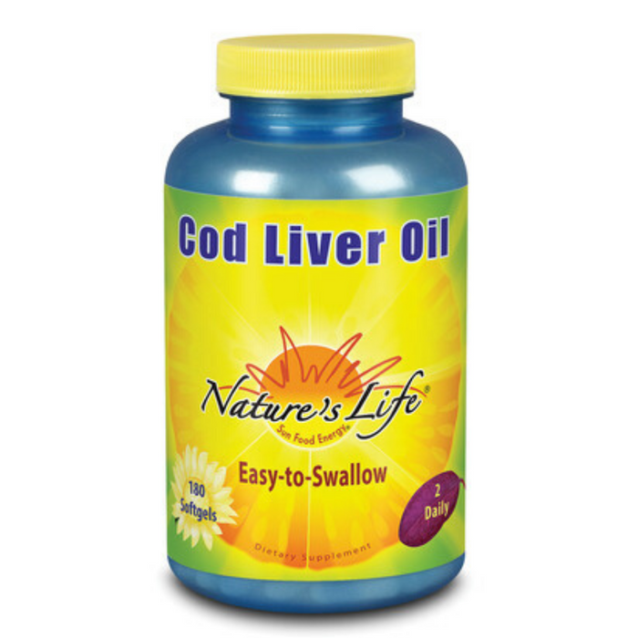 Nature's Life  Cod Liver Oil Concentrate |  180 ct