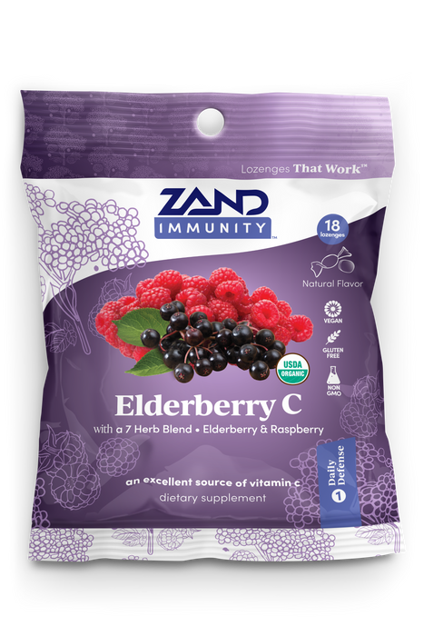 Organic Elderberry C Lozenges