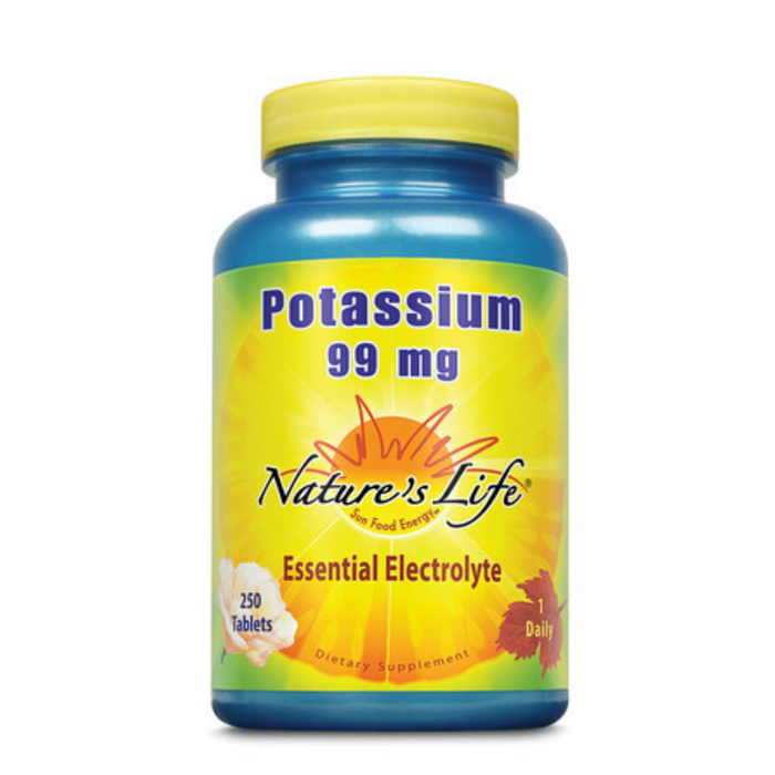 Nature's Life  Potassium, 99 mg | 250 ct