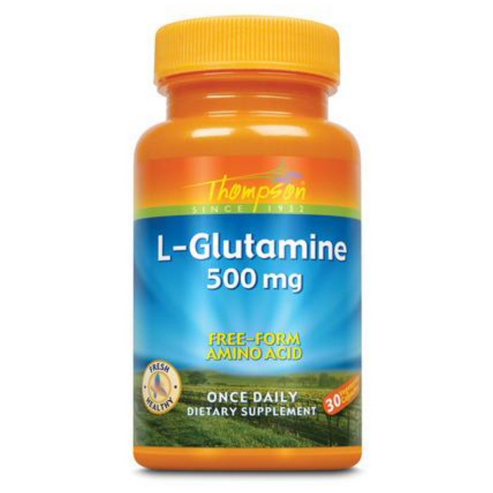 Thompson L-Glutamine, Veg Cap (Btl-Plastic) 500mg | 30ct