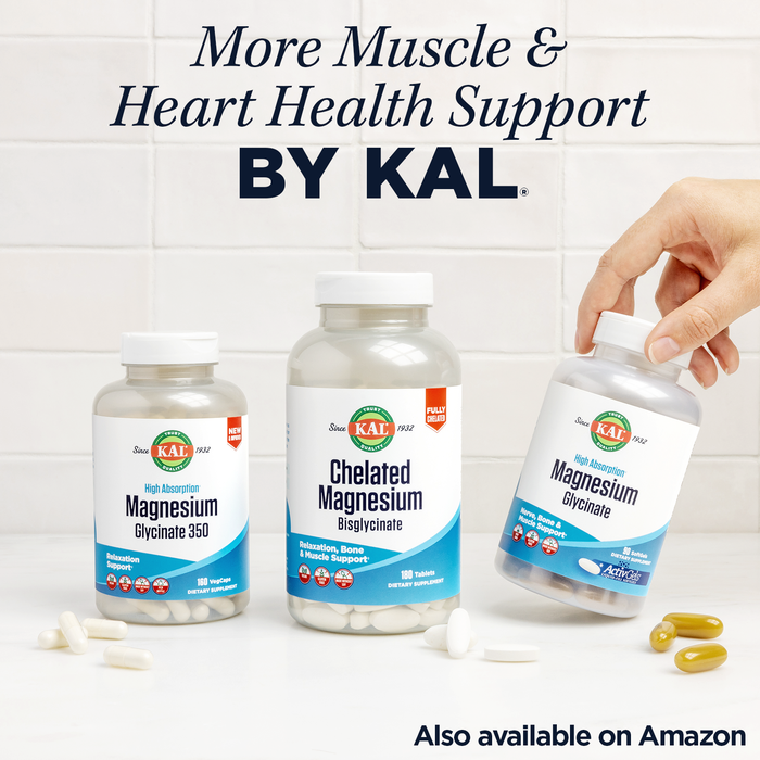 KAL Potassium Citrate 99mg,  Fluid and Electrolyte Balance, Potassium Supplement for Muscle, Nerve and Heart Health Support, Vegetarian, Enhanced Absorption, 60-Day Guarantee, 100 Serv, 100 Tablets
