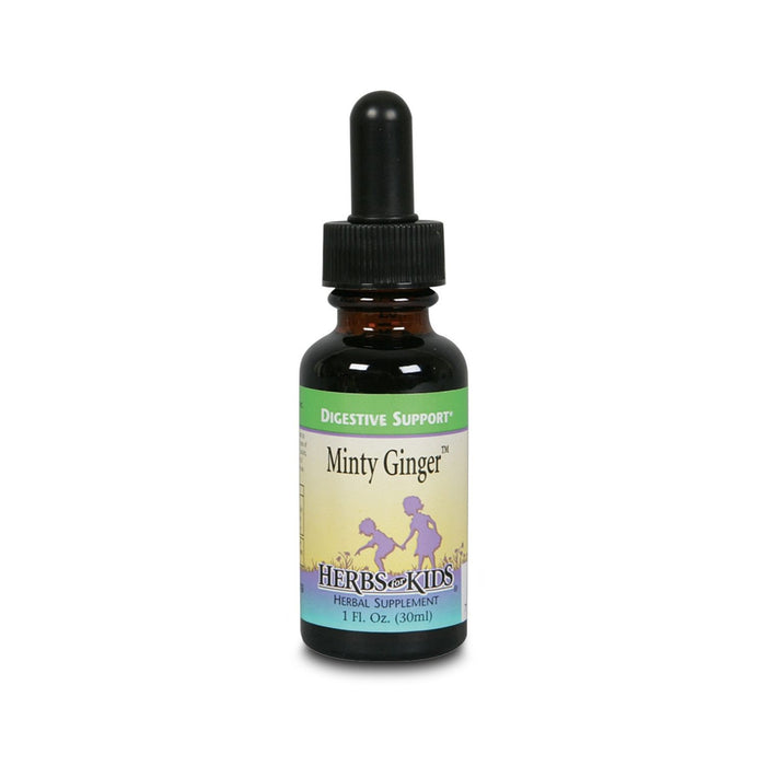 Herbs for Kids Minty Ginger, Liquid, Unflavored (Btl-Glass) | 1oz