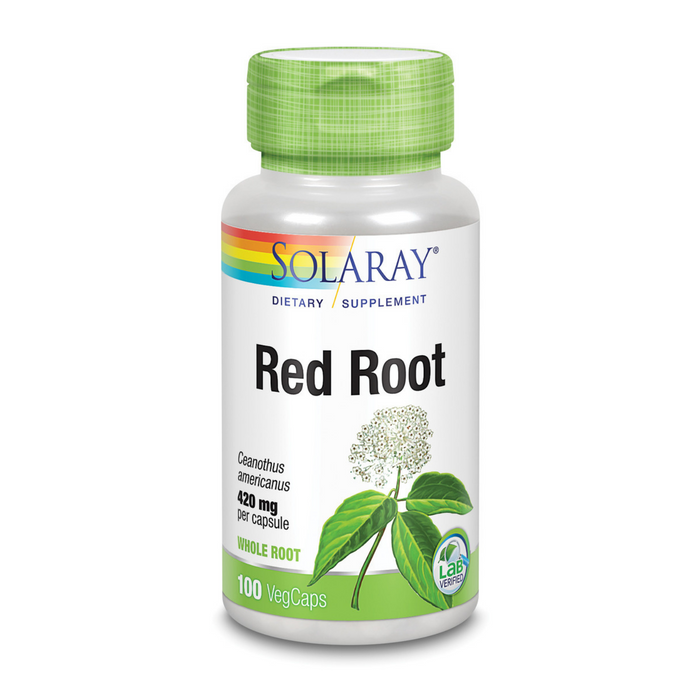 Solaray Red Root Capsules, 420 mg | 100 Count