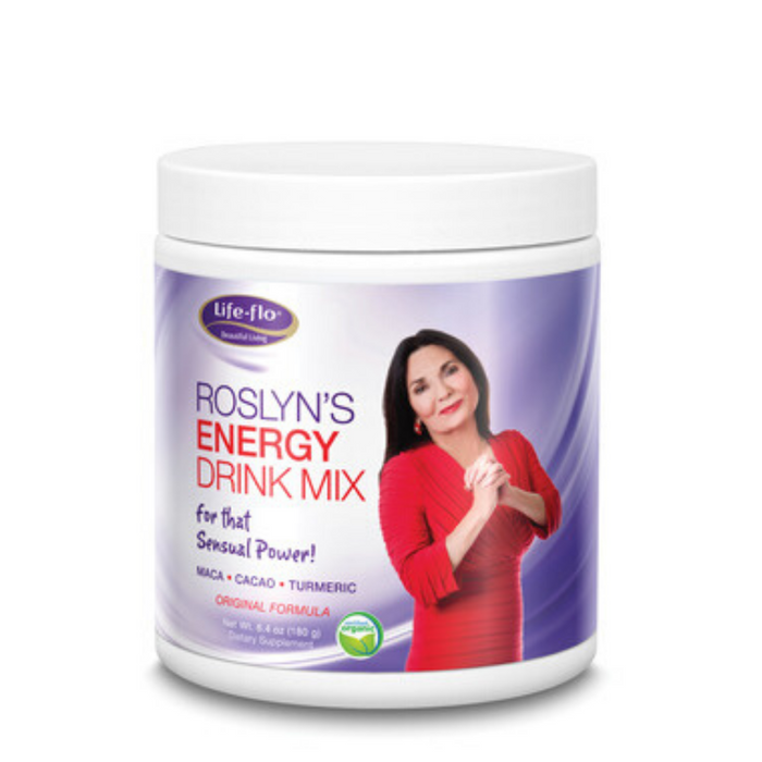 LifeFlo Roslyn Organic Energy Drink Mix | 6.4 oz