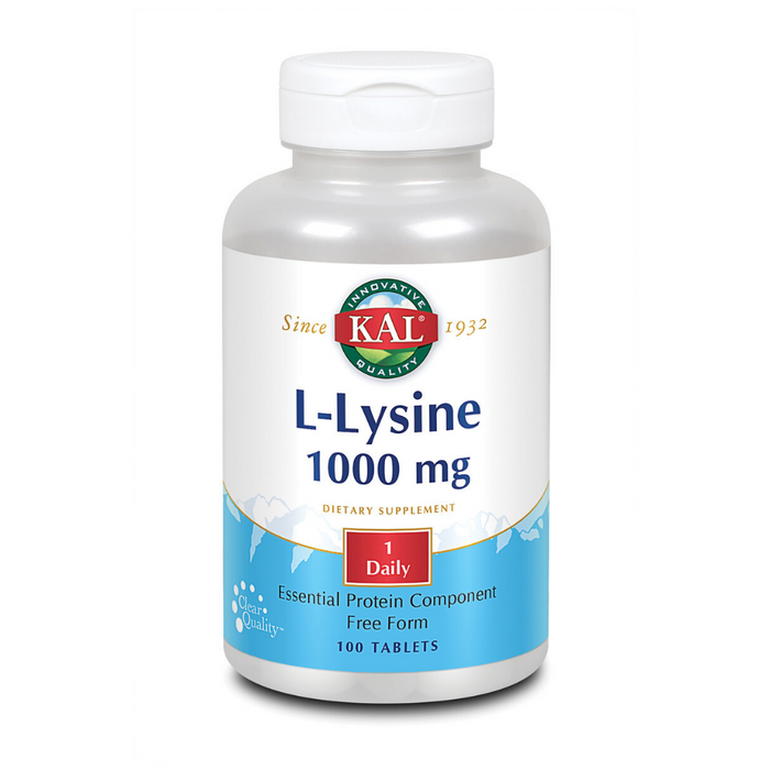 KAL L-Lysine 1000mg | 100ct