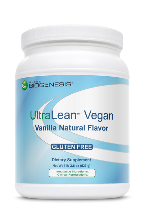 UltraLean Vegan : 10430: Fine, Vanilla (Btl-Plastic) 1.2lb