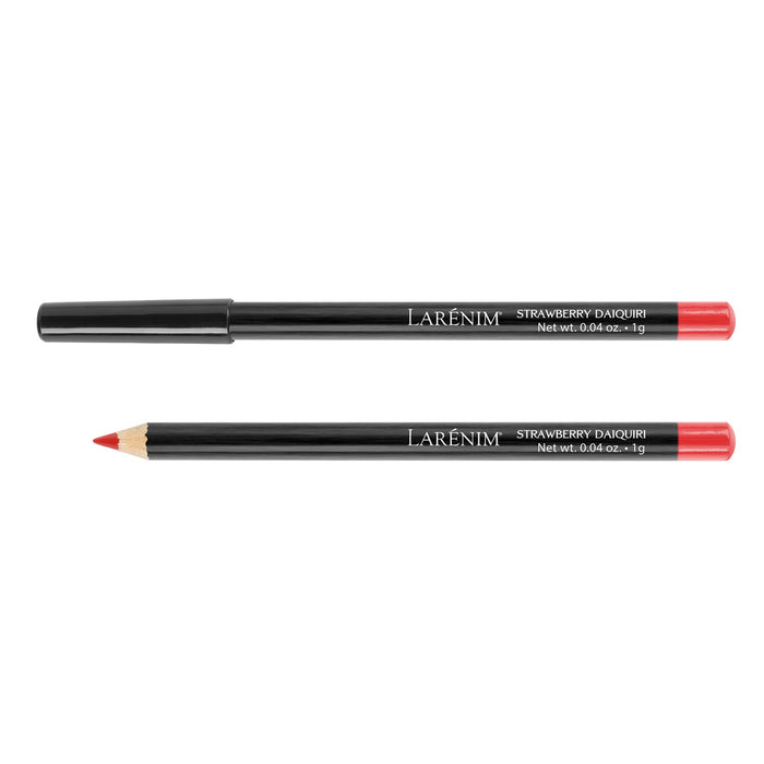 Larenim Strawberry Daiquiri Ultra Wear Lip Pencil | Sculpts, Enhances & Defines Lips | Extends Wear of Lipstick or Lip Gloss | No Gluten | 1g