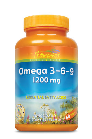 Thompson Omega 3-6-9, Softgel (Btl-Plastic) 1200mg 60ct
